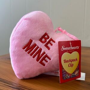 Sweethearts Backpack Clip Keychain BE MINE NWT